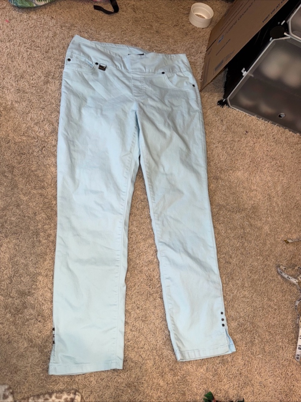 LISETTE Light Blue Straight-Leg Jeans